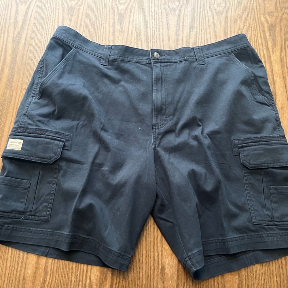 Redhead Men’s navy blue cargo shorts size 42